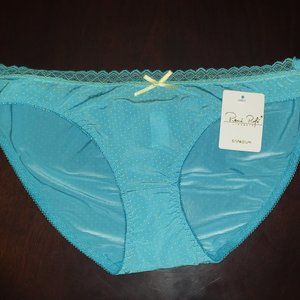 Rene Rofe Lingerie Polka Dot Panty 6/Medium NWT